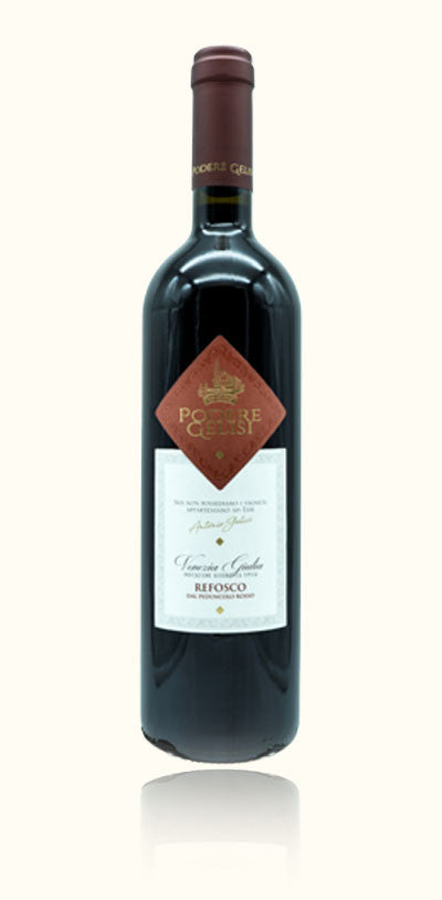 Refosco dal Peduncolo Rosso IGT Venezia Giulia; Gelisi
